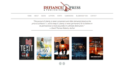 Desktop Screenshot of defiancepress.com